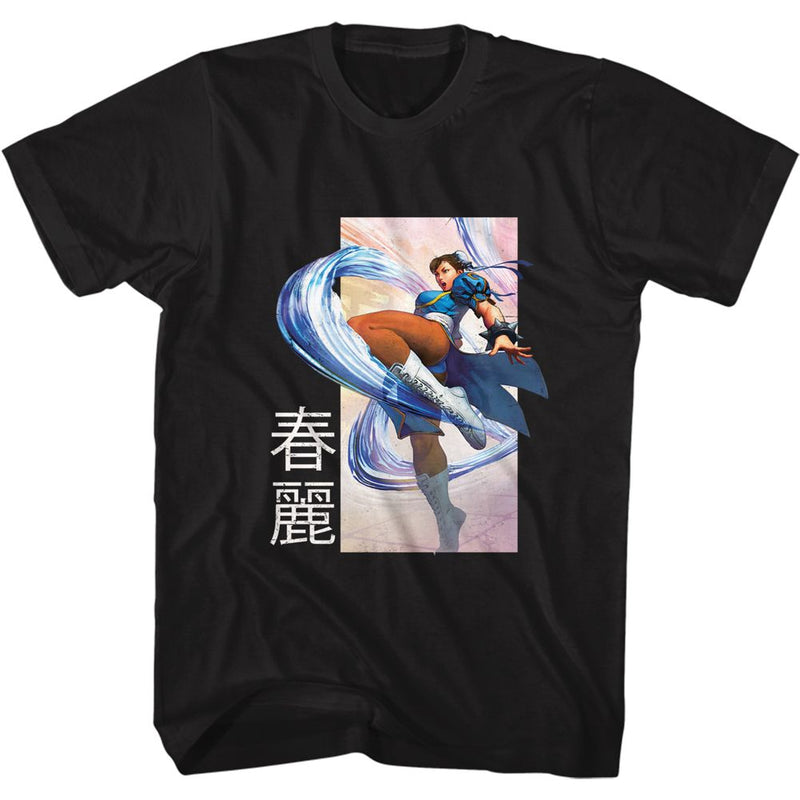 T-Shirt featuring design named Street Fighter - Chun-Li Kick