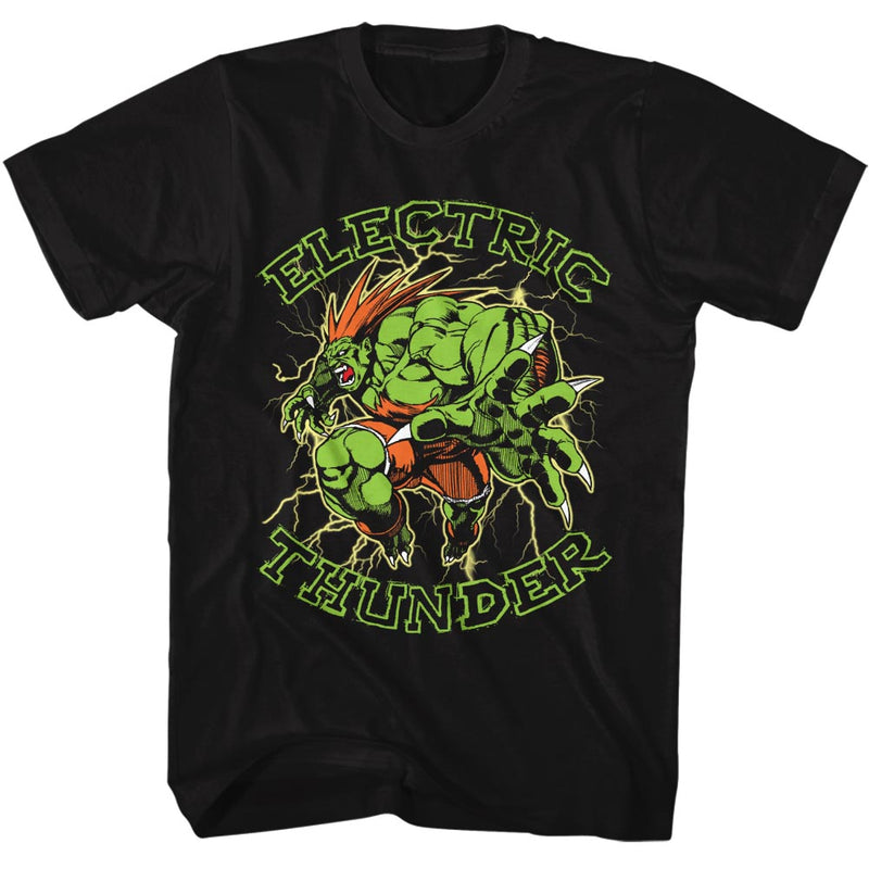 T-Shirt featuring design named Street Fighter - Electric Thunder
