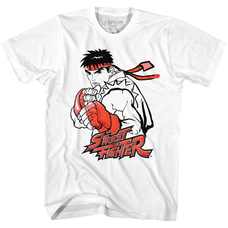 T-Shirt featuring design named Street Fighter - Ryu Red