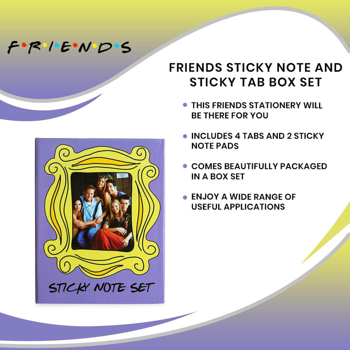 Friends Sticky Note and Tab Box Set | Free Shipping — MeTV Mall