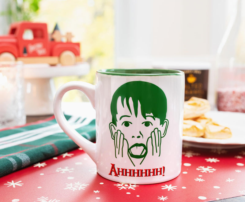 Home Alone Kevin Face Merry Christmas Ceramic Mug | Holds 14 Ounces product image 3 of 7