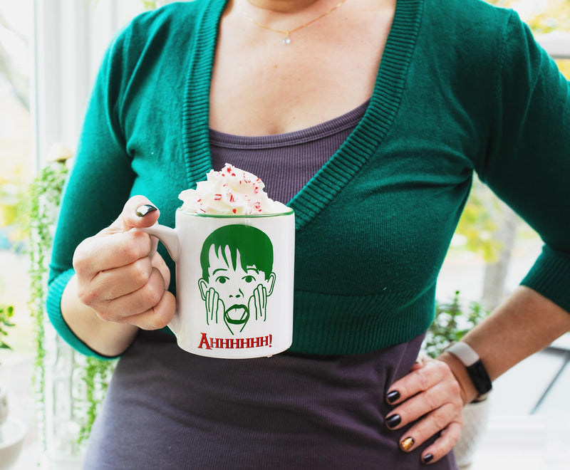 Home Alone Kevin Face Merry Christmas Ceramic Mug | Holds 14 Ounces product image 5 of 7