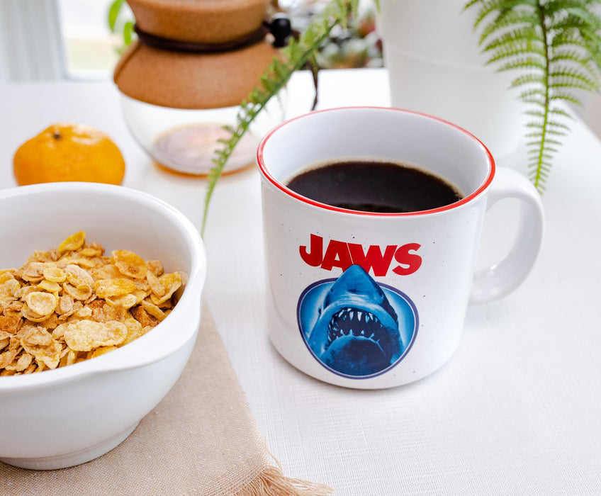 JAWS "You're Gonna Need A Bigger Boat" Ceramic Camper Mug | Holds 20 Ounces