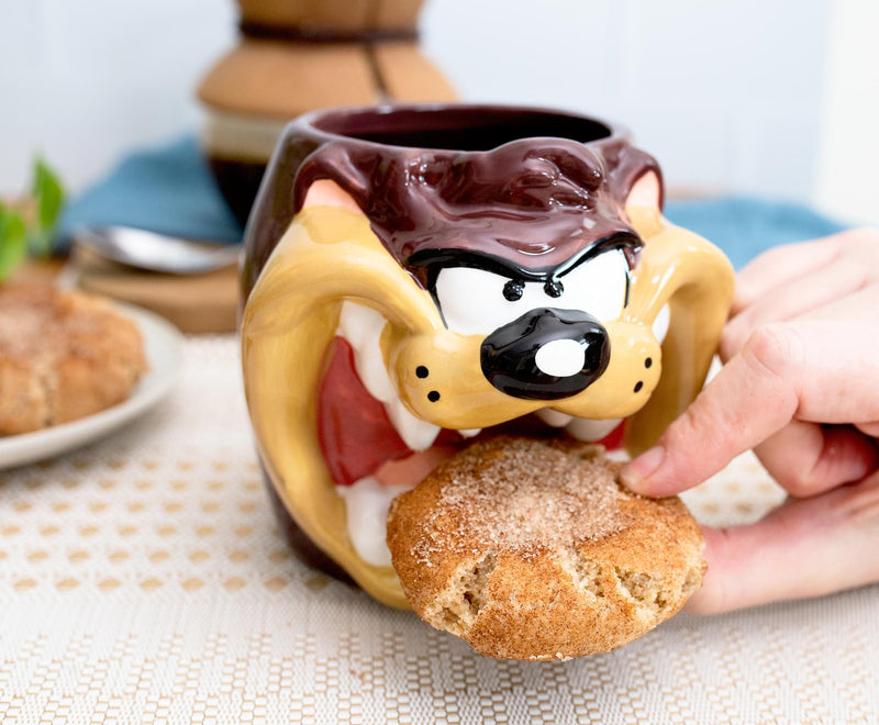 Looney Tunes Taz Sculpted Ceramic Mug | Holds 24 Ounces product image 6 of 7