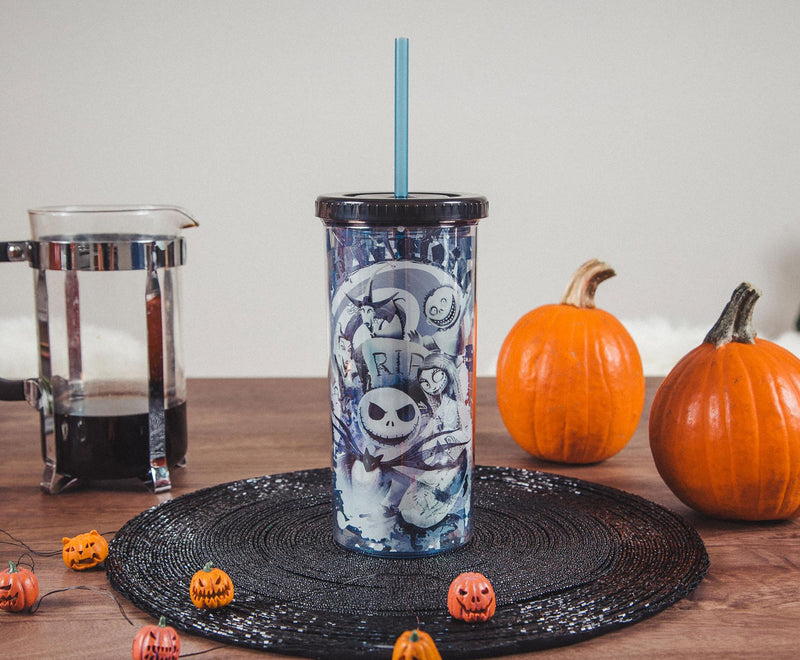 Disney's The Nightmare Before Christmas Carnival Cup w/ Lid and Straw | 20 Ounces product image 6 of 7