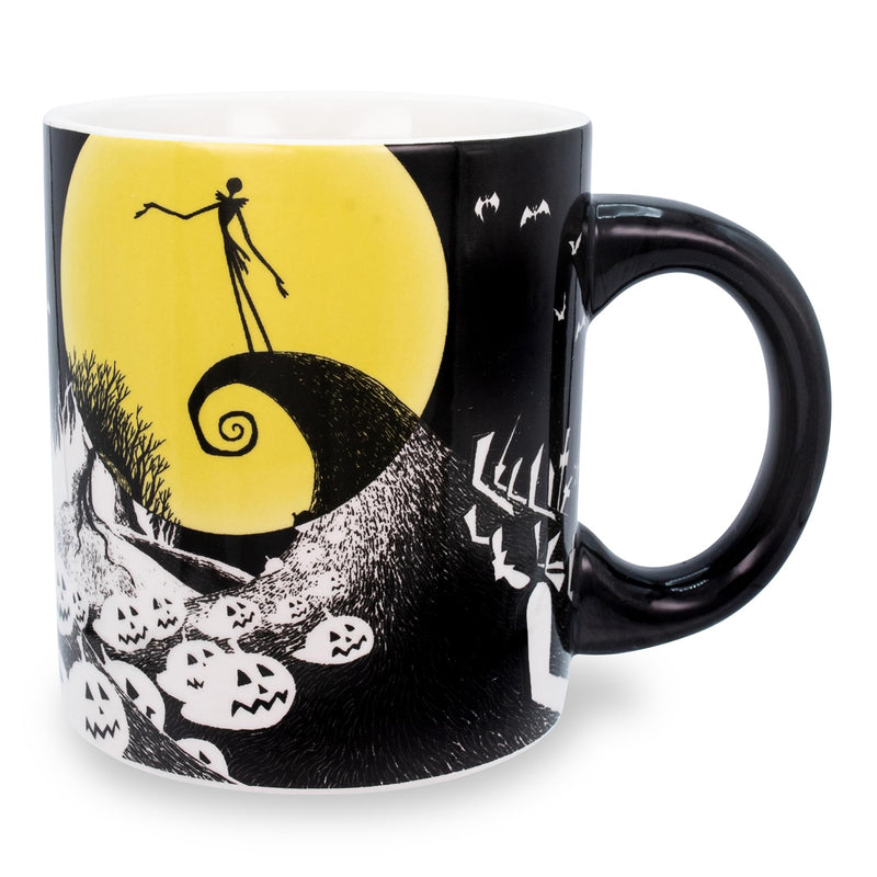 Disney's The Nightmare Before Christmas Ceramic Mug With 3D Jack Sculpt Inside product image 1 of 7