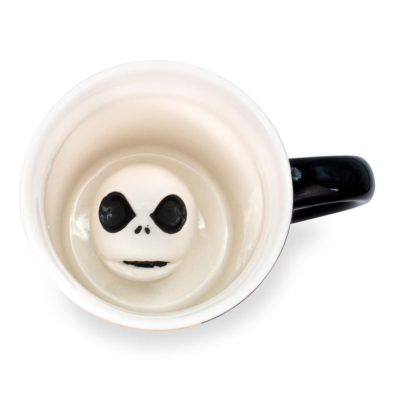 Disney's The Nightmare Before Christmas Ceramic Mug With 3D Jack Sculpt Inside product image 3 of 7