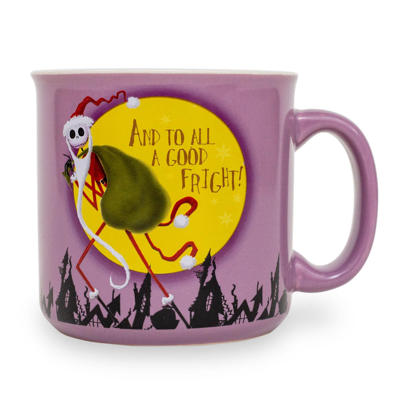 Disney The Nightmare Before Christmas Santa Jack Ceramic Camper Mug | 20 Ounces product image 1 of 7