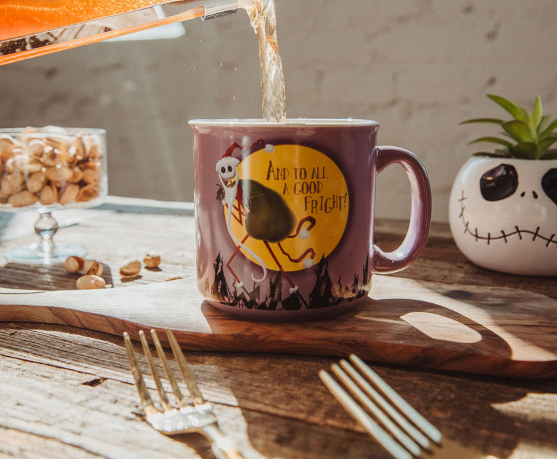 Disney The Nightmare Before Christmas Santa Jack Ceramic Camper Mug | 20 Ounces product image 5 of 7
