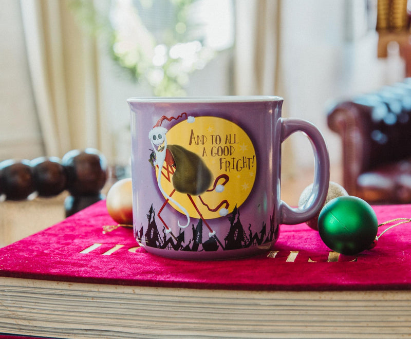Disney The Nightmare Before Christmas Santa Jack Ceramic Camper Mug | 20 Ounces product image 7 of 7