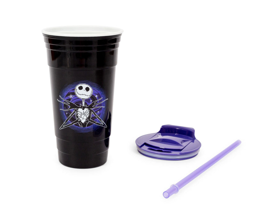 Disney The Nightmare Before Christmas Tumbler with Lid and Straw | 32 Ounces