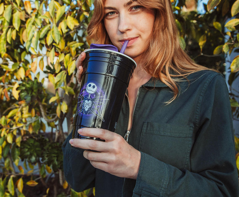 Disney The Nightmare Before Christmas Tumbler with Lid and Straw | 32 Ounces product image 3 of 7