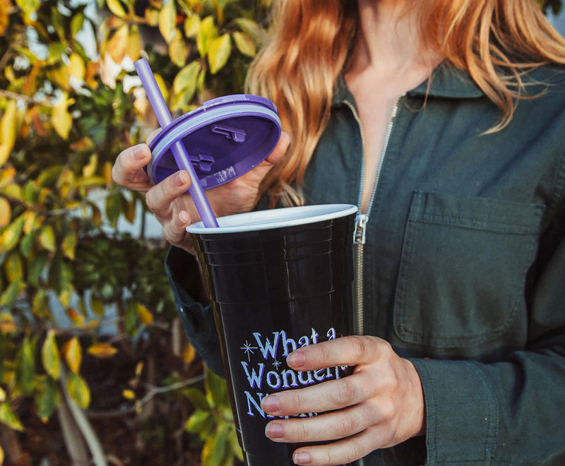 Disney The Nightmare Before Christmas Tumbler with Lid and Straw | 32 Ounces product image 4 of 7