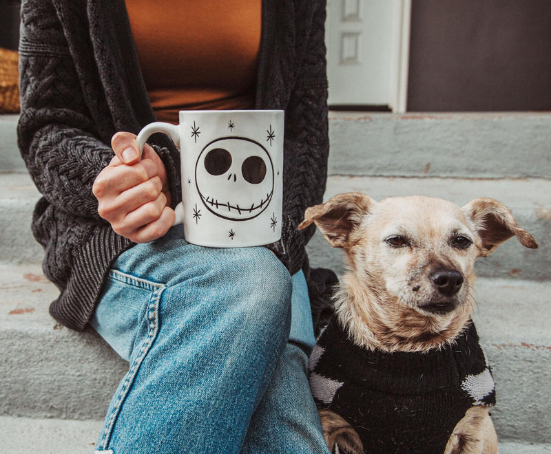 Disney The Nightmare Before Christmas Jack Skellington Face Ceramic Mug product image 2 of 7