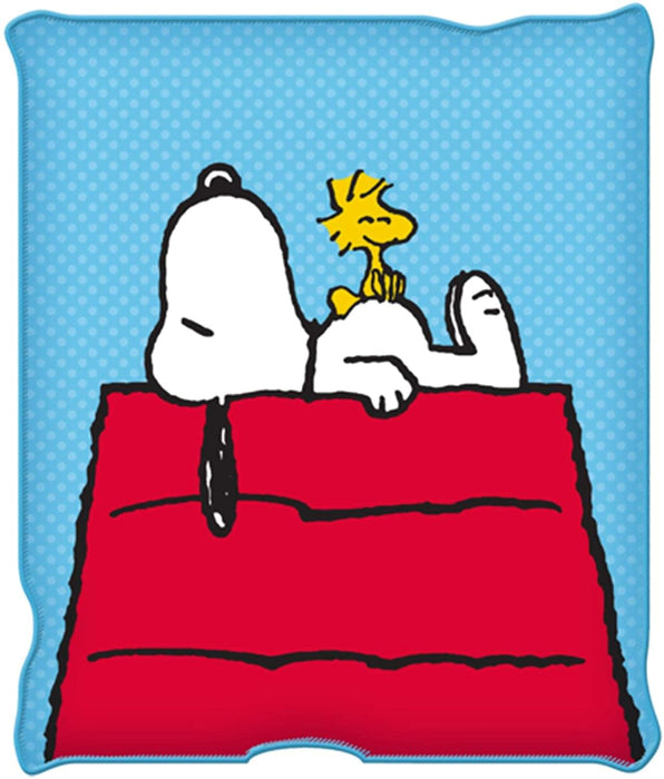 Peanuts Snoopy And Woodstock Fleece Throw Blanket | 45 x 60 Inches