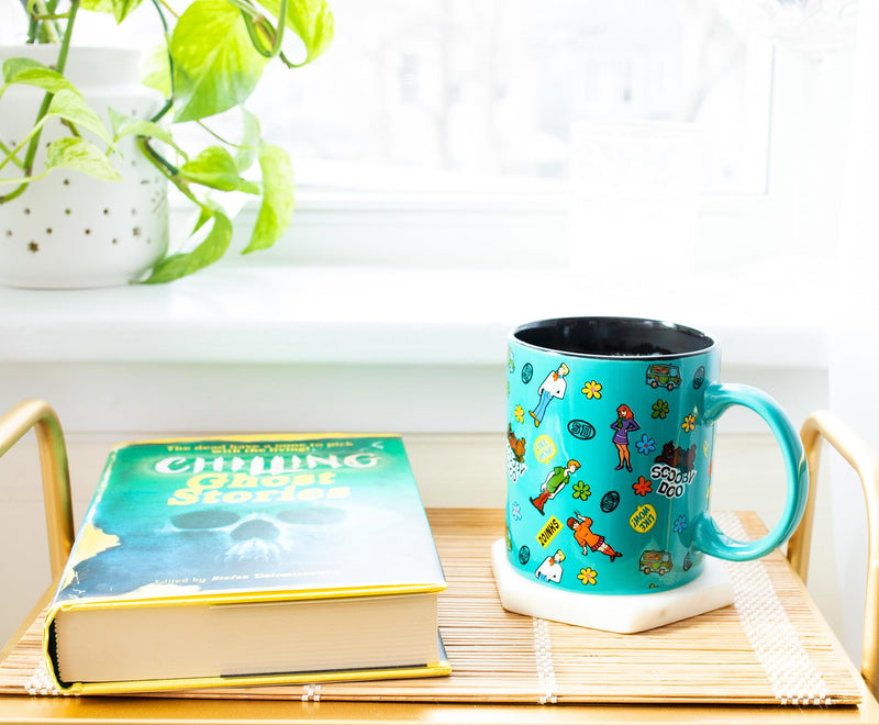 Scooby-Doo Sticker Pattern Ceramic Mug | Holds 20 Ounces product image 8 of 8