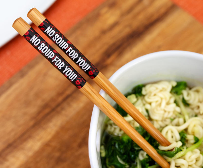 Seinfeld "No Soup For You" 20-Ounce Ramen Bowl and Chopstick Set product image 4 of 8