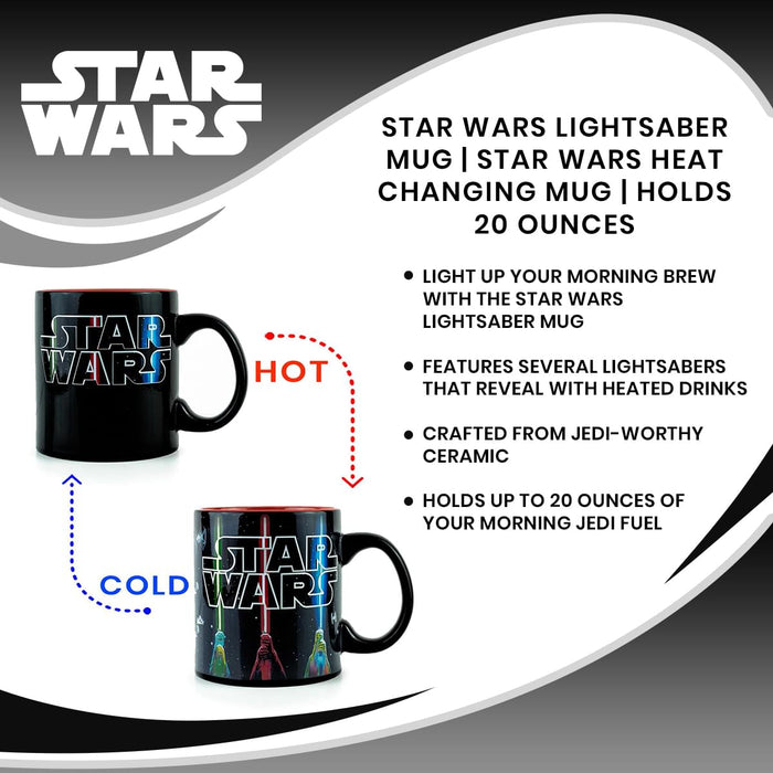 Mug Star Wars Thermo-réactif - The Last Jedi Glossary