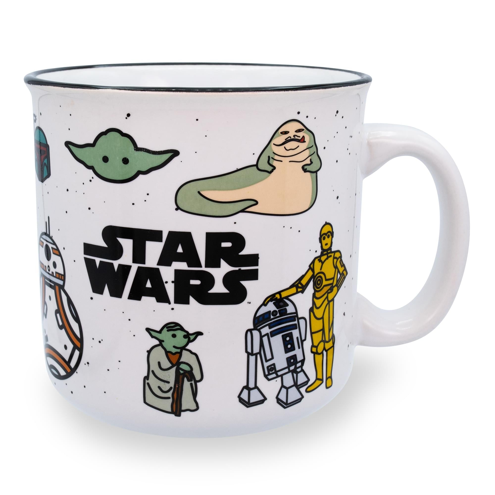 Star Wars The Mandalorian Helmet 20 oz. Ceramic Camper Mug – Cuppow  Collectibles LLC