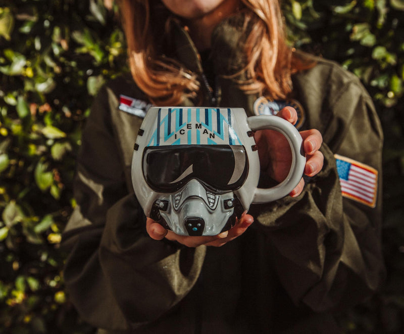 Top Gun: Maverick Iceman Helmet Sculpted Ceramic Mug | Holds 20 Ounces product image 4 of 8