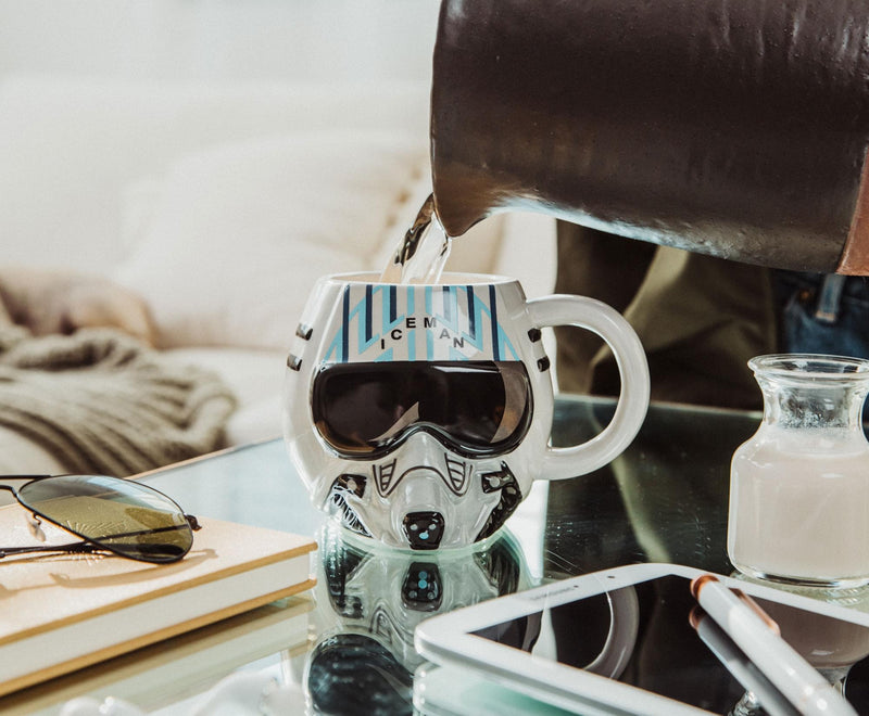 Top Gun: Maverick Iceman Helmet Sculpted Ceramic Mug | Holds 20 Ounces product image 7 of 8