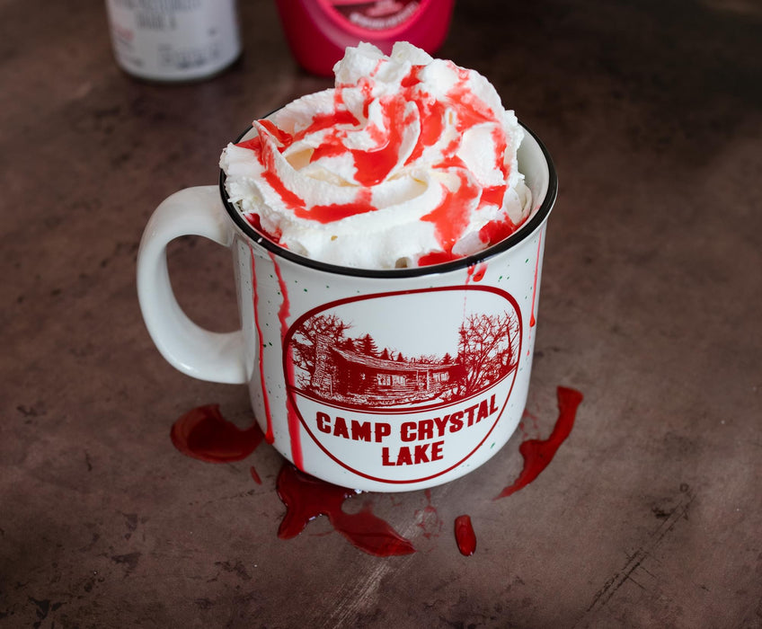 Friday the 13th Camp Crystal Lake Ceramic Camper Mug | Holds 20 Ounces