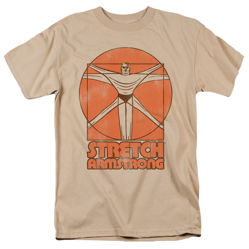 T-Shirt featuring design named Stretch Armstrong - Vitruvian Stretch