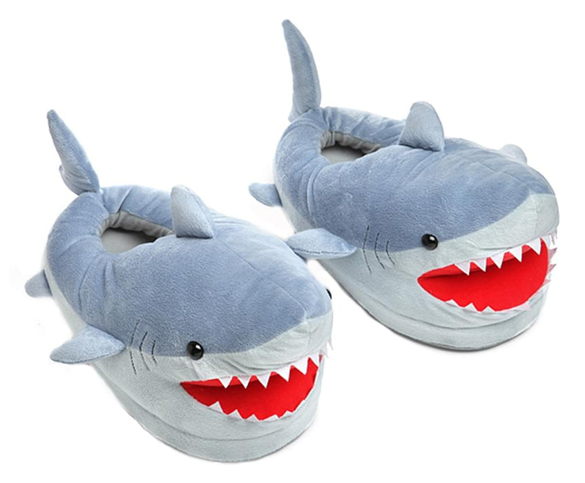 Shark Plush Adult Slippers