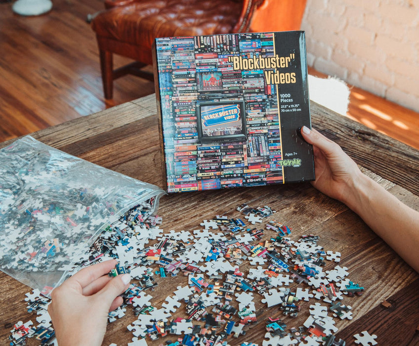 Blockbuster Era 1000-Piece Jigsaw Puzzle | Toynk Exclusive