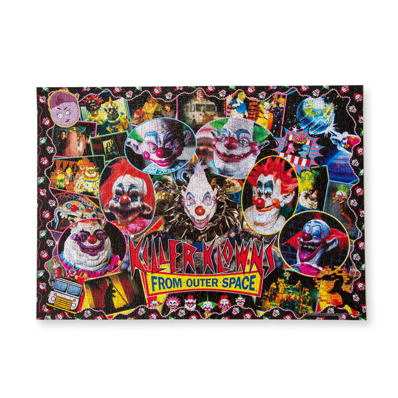 Killer Klowns From Outer Space Kollage B 1000-Piece Jigsaw Puzzle For Adults | 28 x 20 Inches product image 1 of 8