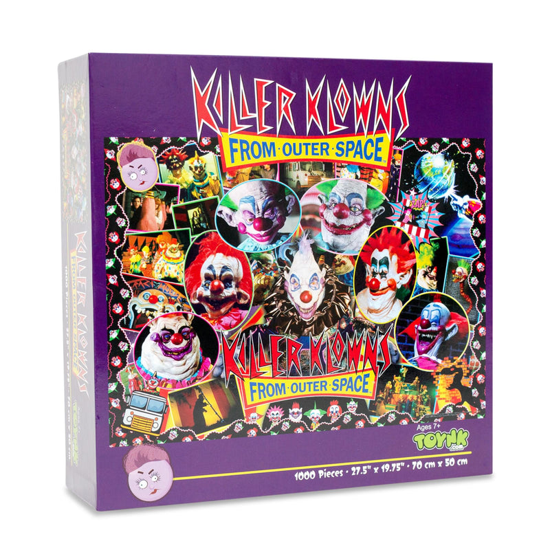 Killer Klowns From Outer Space Kollage B 1000-Piece Jigsaw Puzzle For Adults | 28 x 20 Inches product image 2 of 8