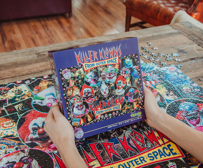 Killer Klowns From Outer Space Kollage B 1000-Piece Jigsaw Puzzle For Adults | 28 x 20 Inches product image 3 of 8