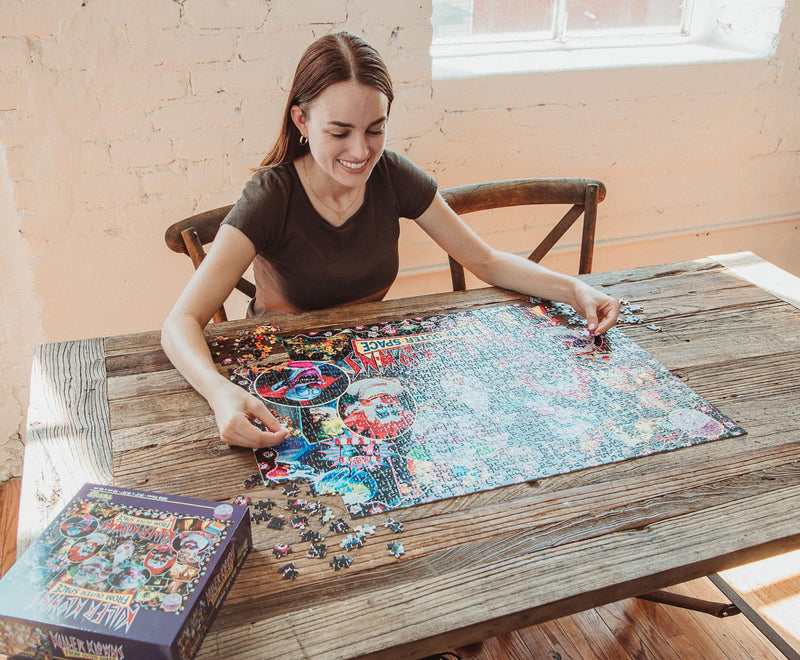 Killer Klowns From Outer Space Kollage B 1000-Piece Jigsaw Puzzle For Adults | 28 x 20 Inches product image 6 of 8