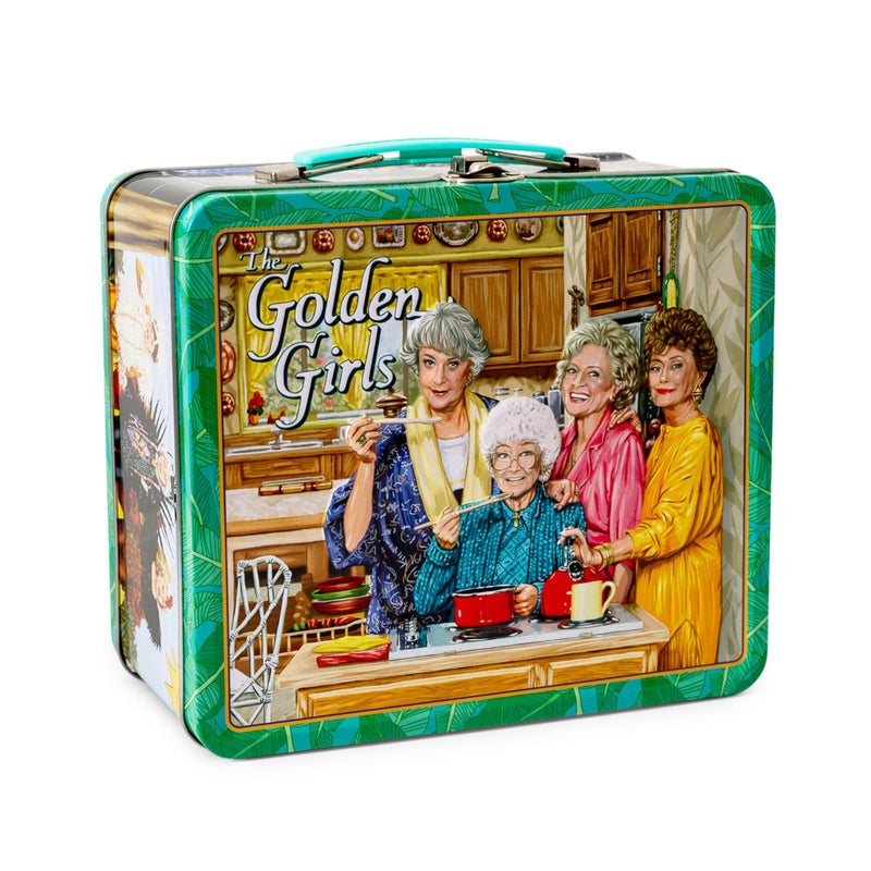 The Golden Girls Cast Retro Metal Tin Lunch Box Tote product image 1 of 7