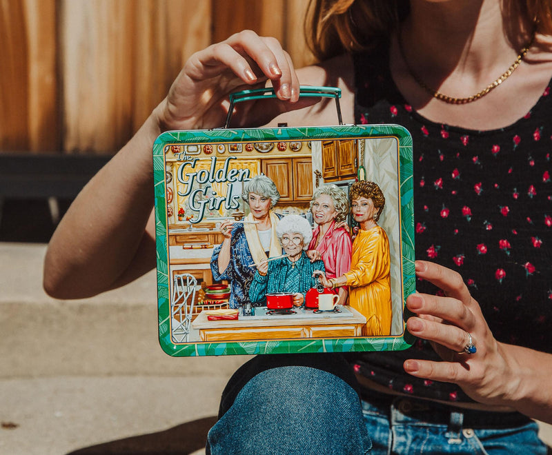 The Golden Girls Cast Retro Metal Tin Lunch Box Tote product image 3 of 7