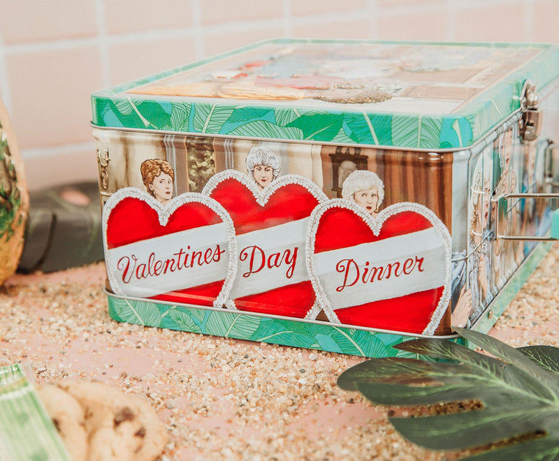 The Golden Girls Cast Retro Metal Tin Lunch Box Tote product image 4 of 7
