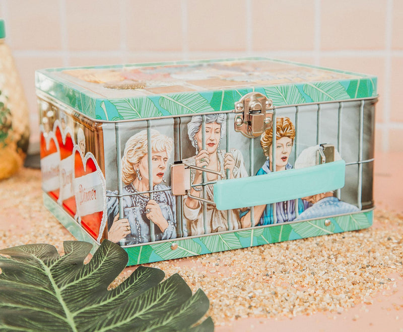 The Golden Girls Cast Retro Metal Tin Lunch Box Tote product image 5 of 7