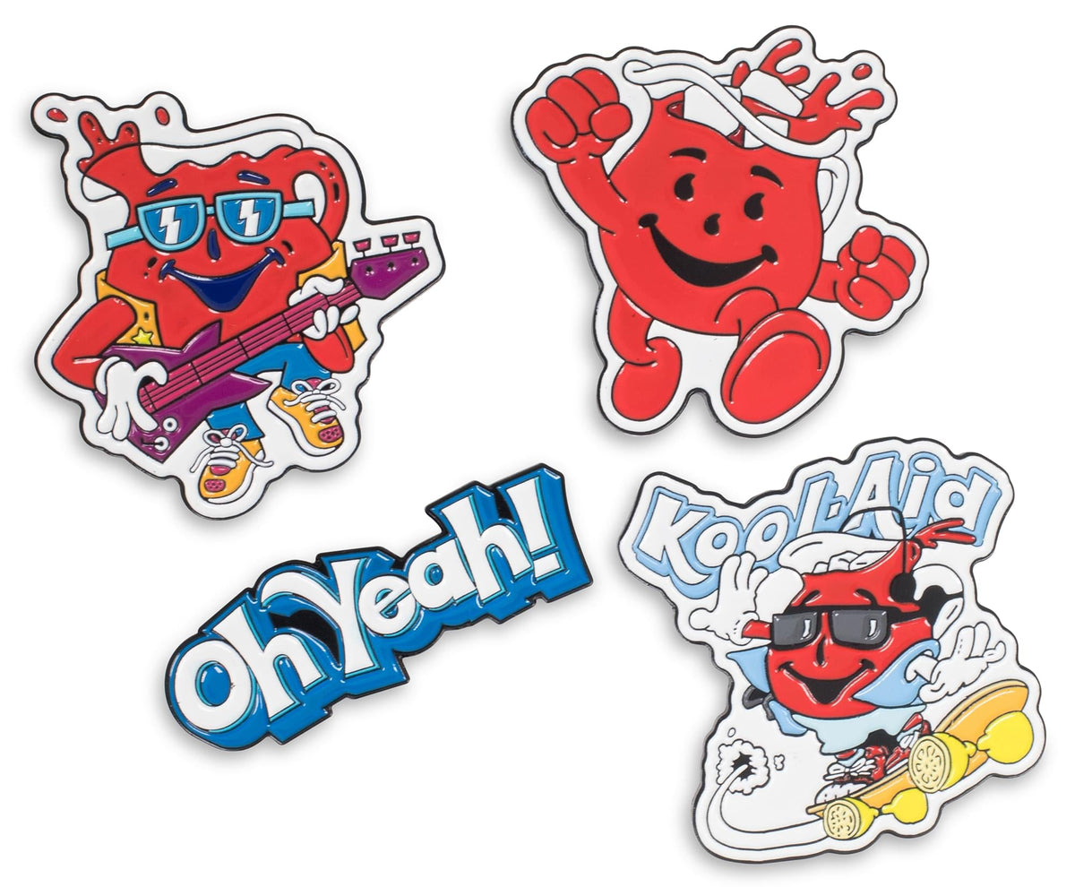 Kool-Aid Man Enamel Pins | Set Of 4 — MeTV Mall