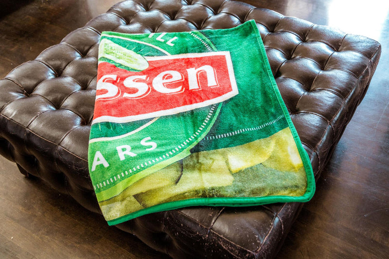 Claussen Kosher Dill Pickles Fleece Throw Blanket | 45 x 60 Inches product image 3 of 7