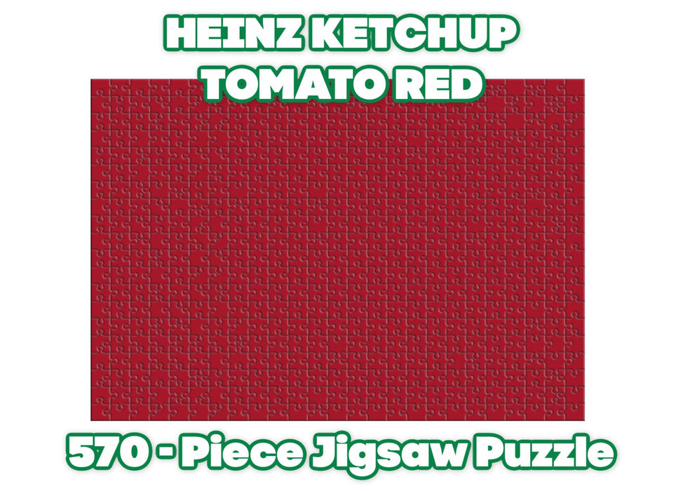 Heinz Ketchup All Red 570 Piece Jigsaw Puzzle Free Shipping MeTV Mall