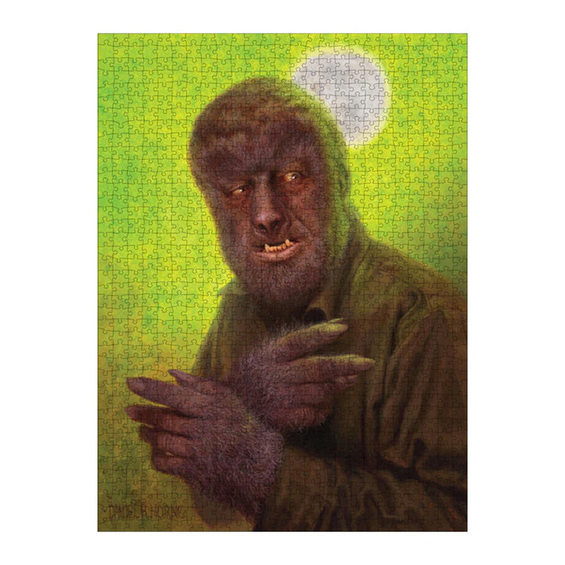 Universal Monsters Wolfman 1000 Piece Jigsaw Puzzle product image