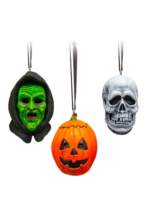 Halloween III Silver Shamrock Holiday Horrors Ornament 3-Pack