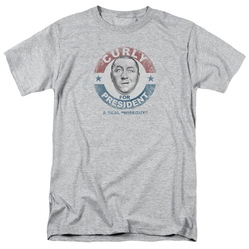 T-Shirt featuring design named Three Stooges - Curly for President