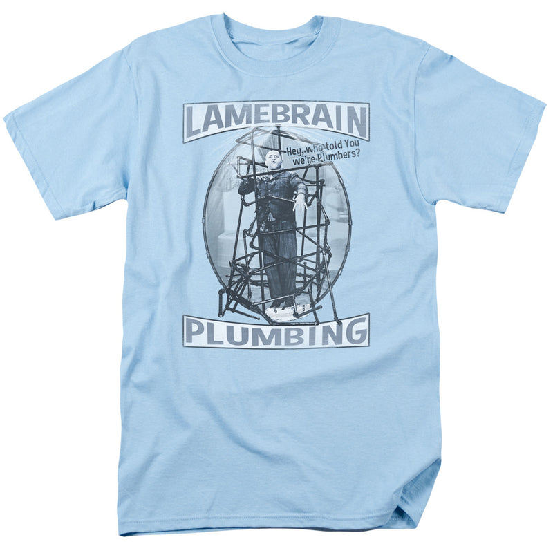 T-Shirt featuring design named Three Stooges - Lamebrain Plumbing