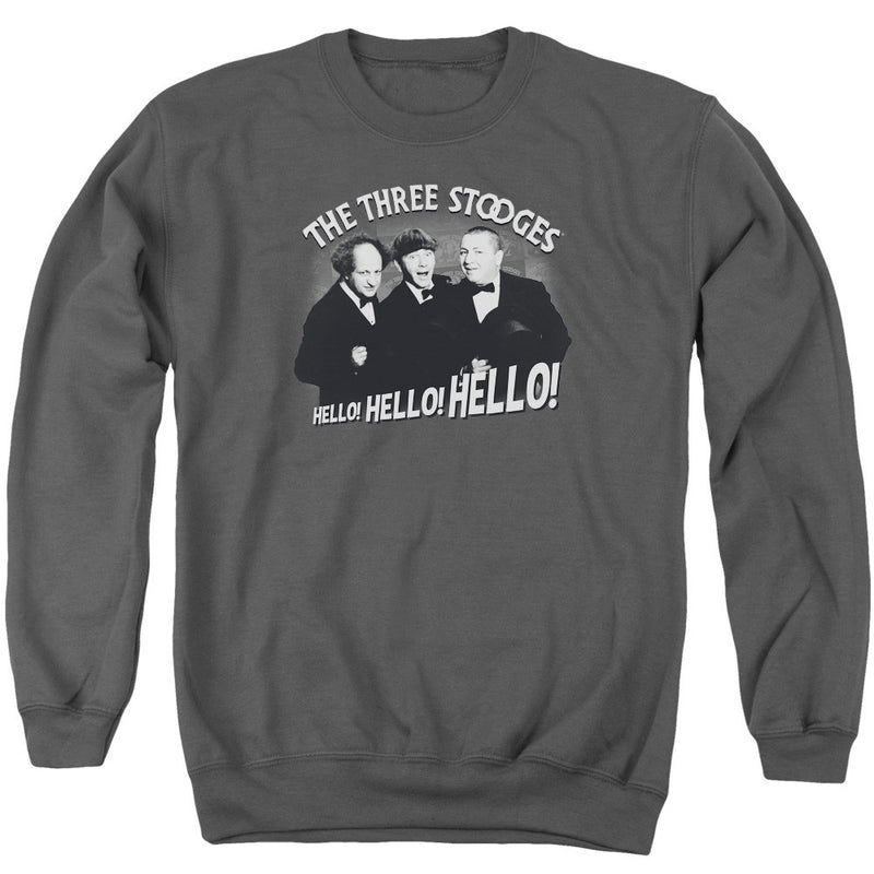 Sweatshirt featuring design named Three Stooges - Hello Again