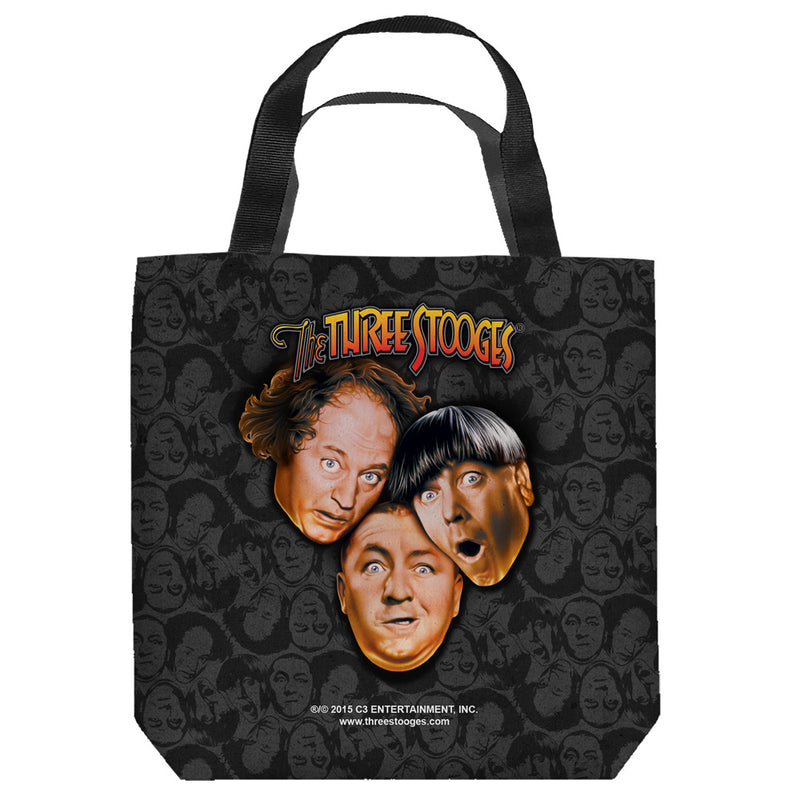 Tote Bag featuring design named The Three Stooges - Stooges All Over Tote Bag