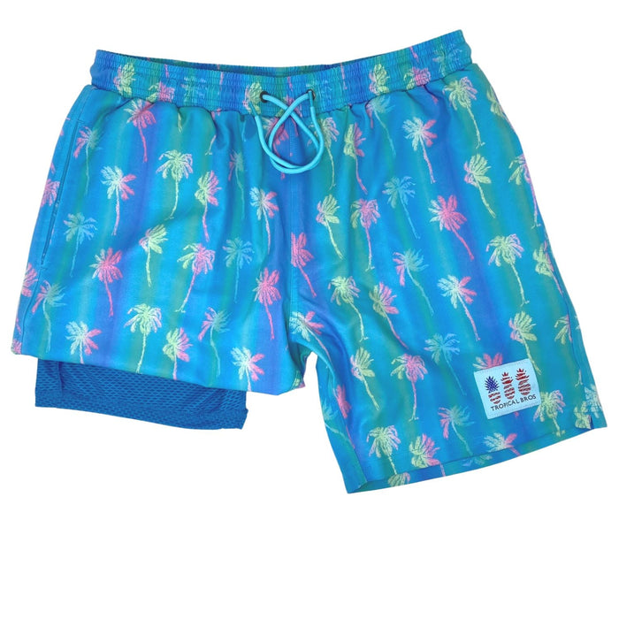 Tahiti Palms Swimsuit Shorts — MeTV Mall