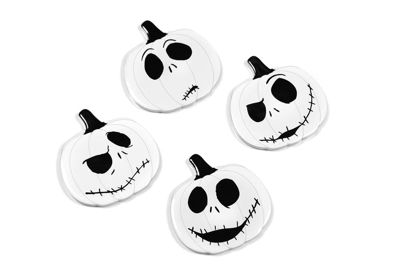Nightmare Before Christmas Jack Skellington Pumpkin King Drink Coasters | 4 Pack product image 1 of 7