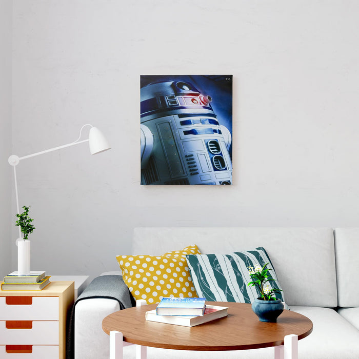 Canvas R2 D2 Start Wars 23.9