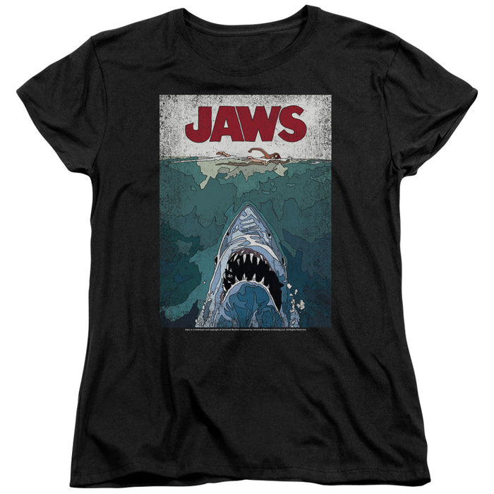 Jaws - Lined Poster